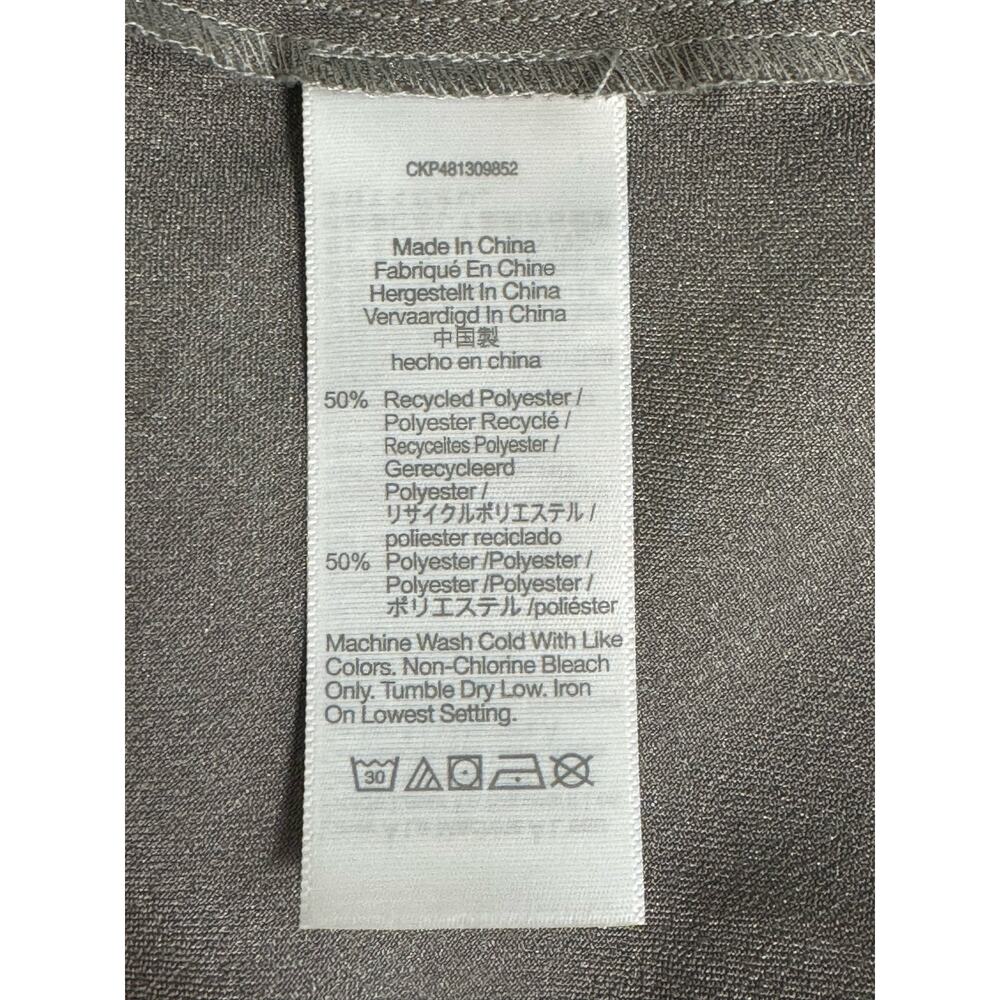 NWT Madewell The Layton Midi Slip Dress in Metallic Recycled‎ Satin Size 2 - Picture 14 of 16